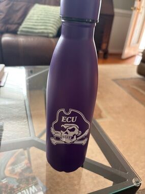 ECU Purple Stainless Steel Insulated Bottle